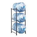 VEVOR 3 Tiers Water Jug Holder, 5 Gallon Water Bottle Holder, Single Row Water Bottle Rack for 3 Bottles, Heavy Duty Water Jug Rack