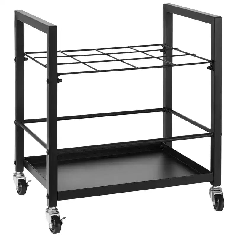 VEVOR Blueprint Storage Rack, 12 Slots Blueprint Holder with Wheels, Mobile Metal Blueprint Storage Cart for Map Poster Architectural Construction