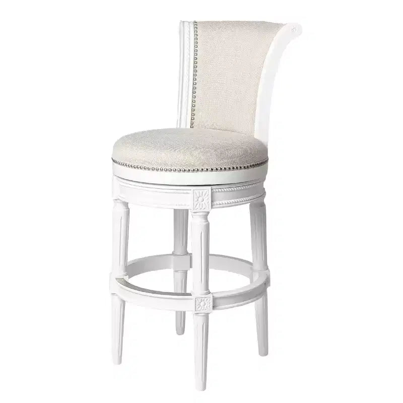 Tabourets de bar pivotants Maven Lane Pullman en tissu
