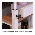 31.5 Table Ajustable Étudiant Ordinateur Meuble Portable Petits Espaces Canapé Chambre Chevet Bureau Apprendre Jouer Jeu Bureau Sur Roues Mobile
