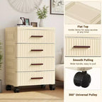 Meuble de rangement multifonctionnel à tiroirs, Table de chevet, Meuble de rangement pour jouets, livres et vêtements d'enfants, Pour salon, chambre à coucher