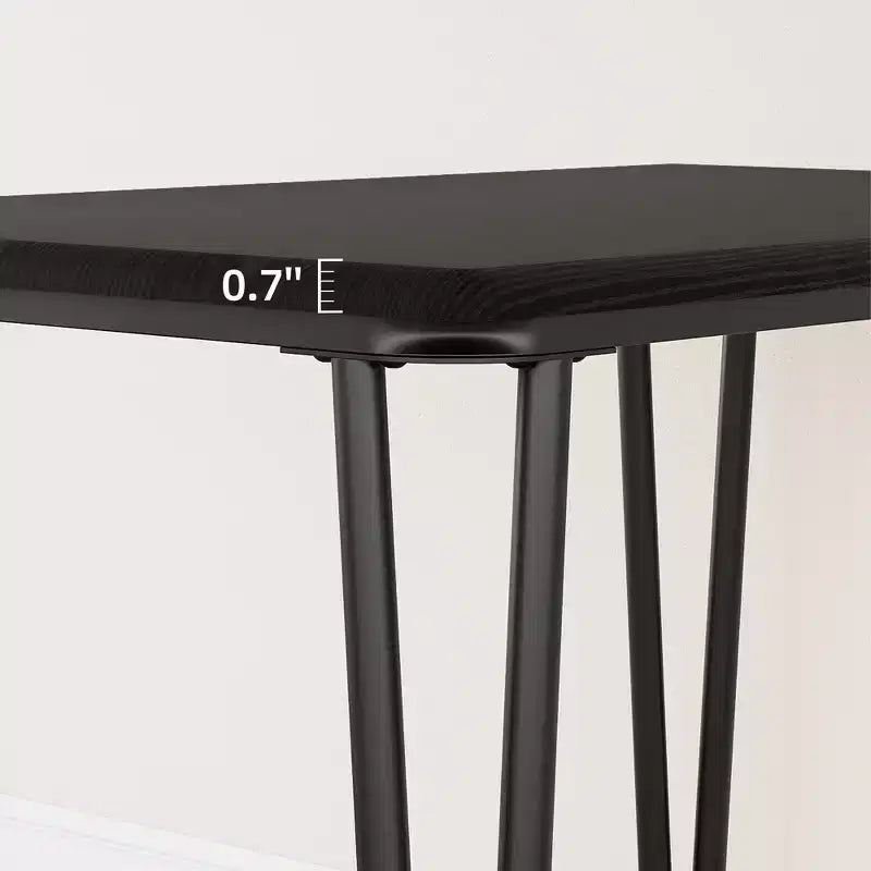 Table et chaises de cuisine pour 2 personnes, ensemble de table à manger petite et carrée avec 2 chaises rembourrées