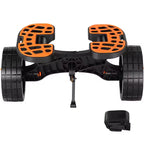 VEVOR Heavy Duty Kayak Cart, 320lbs Load Capacity, Detachable Canoe Trolley Cart with 10'' Solid Tires, Adjustable Brackets & Nonslip Support Foot