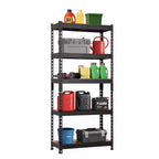 FDW 5-Tier Multi-functional Adjustable Heavy-duty Metal Storage Rack Storage Shelves