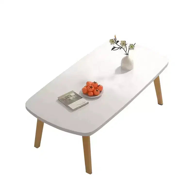 Table basse pliante, 80x50cm, table basse pliable, bureaux pliants en bois pour petits espaces, idéale pour l'étude, la maison, le bureau, la chambre, le salon de thé
