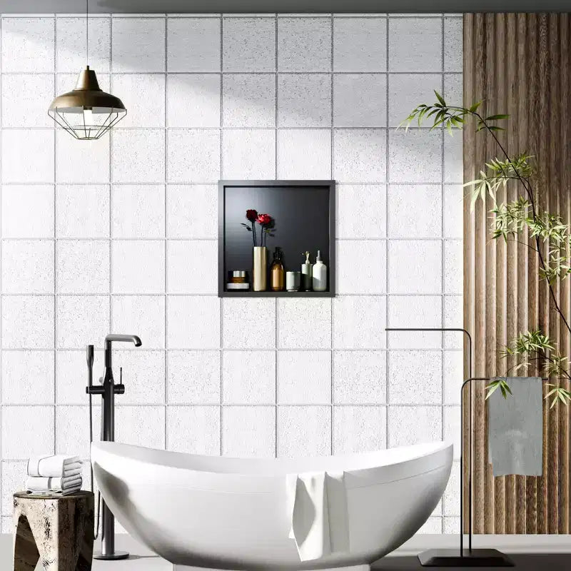 Stainless Steel Shower Niche, 304 Recessed Bathroom Shelf Organizer for Shower Wall