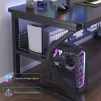 Bureau d'ordinateur compact de 79 cm, bureaux à domicile, petit bureau pour chambre à coucher, table d'étude/de travail, table d'ordinateur de travail/d'étude moderne pour bureau à domicile