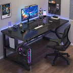 Bureau d'ordinateur compact de 79 cm, bureaux à domicile, petit bureau pour chambre à coucher, table d'étude/de travail, table d'ordinateur de travail/d'étude moderne pour bureau à domicile