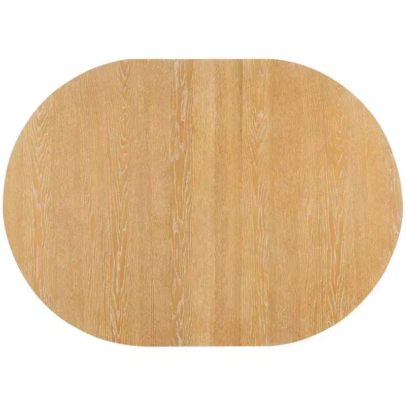 Ensemble de salle à manger rond extensible pour 4 personnes, ensemble de salle à manger rétro fonctionnel en bois 5 pièces avec 4 chaises rembourrées pour la cuisine