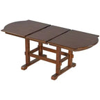 Ensemble table à manger extensible en bois avec banc, ensemble de table de cuisine 6 pièces avec rallonge amovible et 4 chaises de salle à manger rembourrées, beige, expresso