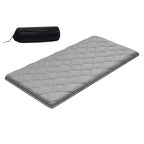 VEVOR Japanese Tatami Mat, Twin Size Foldable Japanese Tatami Mattress, Futon Mattress with Storage Bag, 9-Layer Floor Mat, 80 x 39 x 3.5 in, Gray