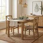 FurnitureR Lot de 2 chaises pliantes de salle à manger avec assise rembourrée, chaises pliantes pour cuisine, salle à manger, petit espace, chaises d'appoint peu encombrantes