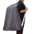Narwey Lot de 2 sacs à linge XL en nylon avec sangle, grand organisateur de vêtements sales