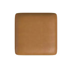 Tabouret de bar en métal à hauteur de comptoir à dossier ouvert - HomePop