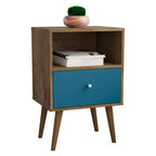 Table de chevet moderne du milieu du siècle Liberty 1.0 - Manhattan Comfort