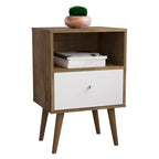 Table de chevet moderne du milieu du siècle Liberty 1.0 - Manhattan Comfort