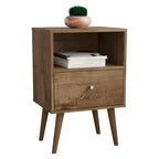 Table de chevet moderne du milieu du siècle Liberty 1.0 - Manhattan Comfort